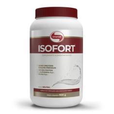Isofort Whey Isolado Protein Isolada 900g Vitafor, neutro