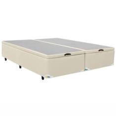 Base Box para Colchão Queen Size Itaflex Universal com Baú 40,5 x 158 x 198 cm - Areia