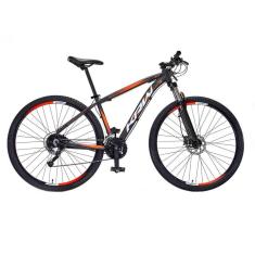 Bicicleta Aro 29 KRW Traction Alumínio Shimano TZ 24 Vel Freio Hidráulico SX7-Unissex
