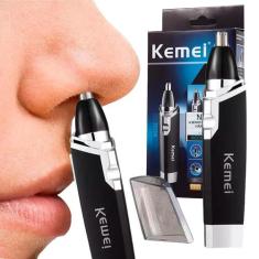 Aparador Maquina Lamina De Pelos Nariz Orelha Kemei