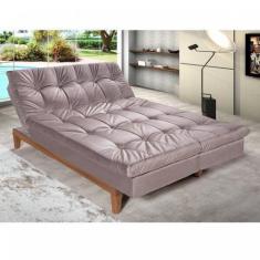 Sofá Cama 3 Lugares 5 Posições Versátil Madero Espresso Móveis