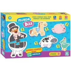 Quebra Cabeça Baby Bita e os Animais Nig