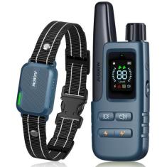 Coleira de treinamento para cães Jugbow 3300FT Remote IPX7 à prova d'á