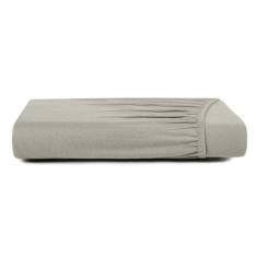 Lençol com Elástico Queen Altenburg Malha Fio Penteado 100% Algodão - 