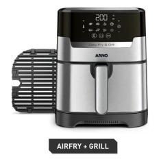 Airfry Arno Air Plus Expert E Grill Digital 4,2l Inox Ufe2 Cor Preto - 110v UFE2