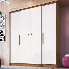 Guarda-Roupa 4 Portas 2 Gavetas Multimóveis CR35073