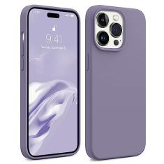 AOTESIER Capa à prova de choque projetada para iPhone 14 Pro Max, [silicone de grau alimentício] [proteção militar contra quedas] com forro antiarranhões, capa protetora para celular para 14 ProMax,