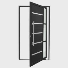 Porta Pivotante Lambril Miraggio com Puxador Super 210cm x 120cm Brimak