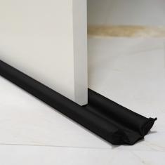 Protetor Veda Porta Impermeável 90 Cm - Preto