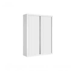 Guarda Roupa Infantil Prince 2 Portas Branco Acetinado - Reller