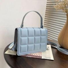 Bolsa Feminina Transversal, Ombro, Mao, Pequena Tipo Barra - Tem Tudo 