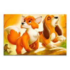 Quebra Cabeça O Cão E A Raposa Personalizado 60 Peças