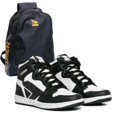 Tênis Masculino Confortavel Bota Fitness Treino + Mochila - Oldsen, Pr