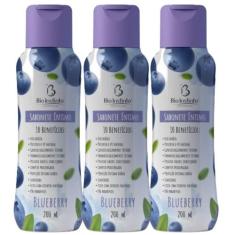 Kit 3 Sabonete Líquido Íntimo Blueberry 200Ml - Bio Instinto