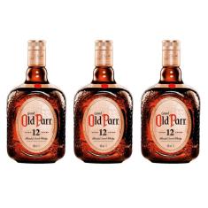 Whisky Old Parr 1L 3 Unidades