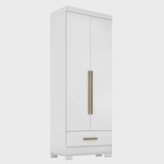 Guarda-roupa 2 Portas 1 Gaveta Smart Plus Espresso Móveis
