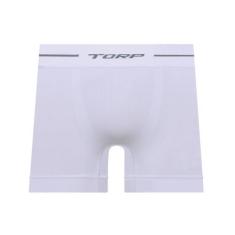 Cueca Boxer em Microfibra Sem Costura Torp - Ref. 8001, Branco, P