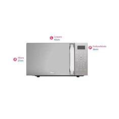 Micro-ondas PMO23EB 20L Com Função Tira Odor Philco, Espelhado, 110V