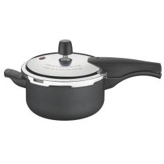 Panela de Pressão 3 L Tramontina Vancouver com Fechamento Externo Revestimento Antiaderente Starflon T1 e Tampa Polida 