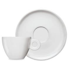 Xícara de Cappuccino Itália com Pires de Porcelana 145 ml Germer