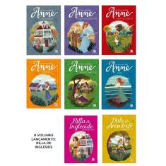 Anne de green gables kit com 8 livros - colecao completa