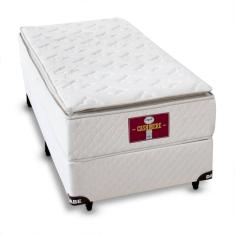 Cama Box com Colchão Cashmere Solteiro - 78x188