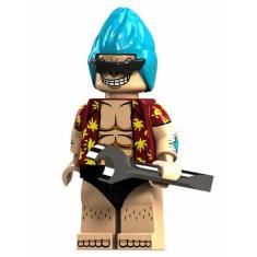 Boneco Blocos De Montar One Piece Franky Pirate