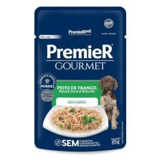 Ração Úmida Premier Gourmet Para Cães Filhotes Peito de Frango, Batata