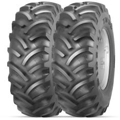 Kit 2 Pneu Agrícola Aro 32 24.5-32 12pr Tt Pirelli R1 Tm95
