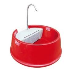 Fonte Bebedouro Gatos Cães Automático Joy Furacão Pet Bivolt - VERMELH
