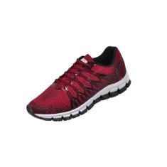 Tenis Adulto Masculino space  Mega Leve Conforto Everestt, Bordô, 42