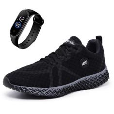 Tênis Masculino + Relógio Digital Fino: Conforto e Estilo no Seu Dia a Dia!-Masculino