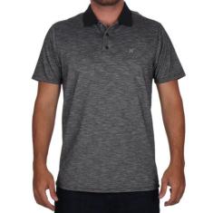 Camiseta Polo Hurley Start - Preta