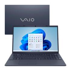 Notebook Vaio FE15 15.6 FHD I3-1215U 8GB SSD 256GB Windows 11 Home Cinza - VJFE54F11X-B0911H