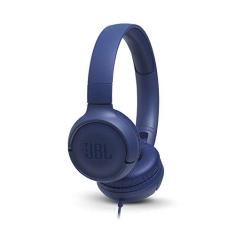 Fone de ouvido JBL tune500, com fio, azul