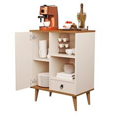 ARMÁRIO DE COZINHA CANTINHO DO CAFÉ 4 PÉS 1 PORTAS