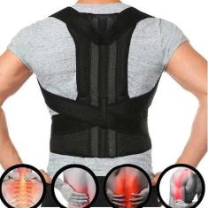 Cinta Colete Corretor Postura Coluna Lombar Reforçada - Top Total