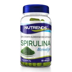 Spirulina 500mg 60 cápsulas, Nutrends