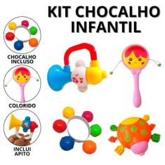 Brinquedos Para Bebê Chocalho Brinquedo Infantil Bebe Recém Nascido Mo