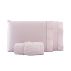 Jogo de Lençol King Size em Percal 400 Fios Sorrento Algodão - 03 Peça