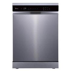 Lava Louças 14 Serviços Inox SmartHome Midea MDWEF1433GSS2 - 220V