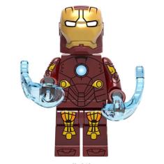 Boneco Blocos De Montar Homem De Ferro Armadura Mark Mk10