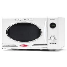 Forno de Microondas Nostalgia Retro 0,9 pés Cúbicos - 800W - Branco