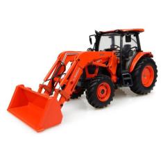 Miniatura trator pá carregadeira  kubota m5-111 avec 1/32 - UNIVERSAL 