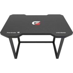 Mesa Gamer Fortrek Vickers Preta-vermelha