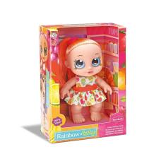 Boneca Baby Rainbow Frutinhas Laranja +3 Anos Bambola