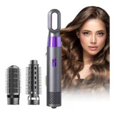 Escova Modeladora E Alisadora De Ar Quente 3 Em 1 / Dj-018 - Rhos