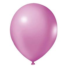 Balão de Látex Rosa - 9 Polegadas - 50 Unidades
