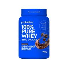 100% Pure Whey Zero Lactose 900g - Probiótica, 1, 900g, Chocolate