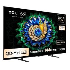 Smart TV 75" TCL 75A400M 4K QD-MINI LED Google TV 144Hz